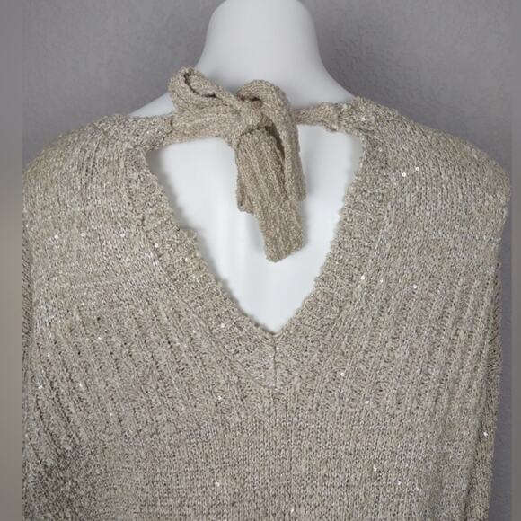 Jack By BB Dakota Sequin Arrangements Sweater Size Medium - Picture 8 of 13